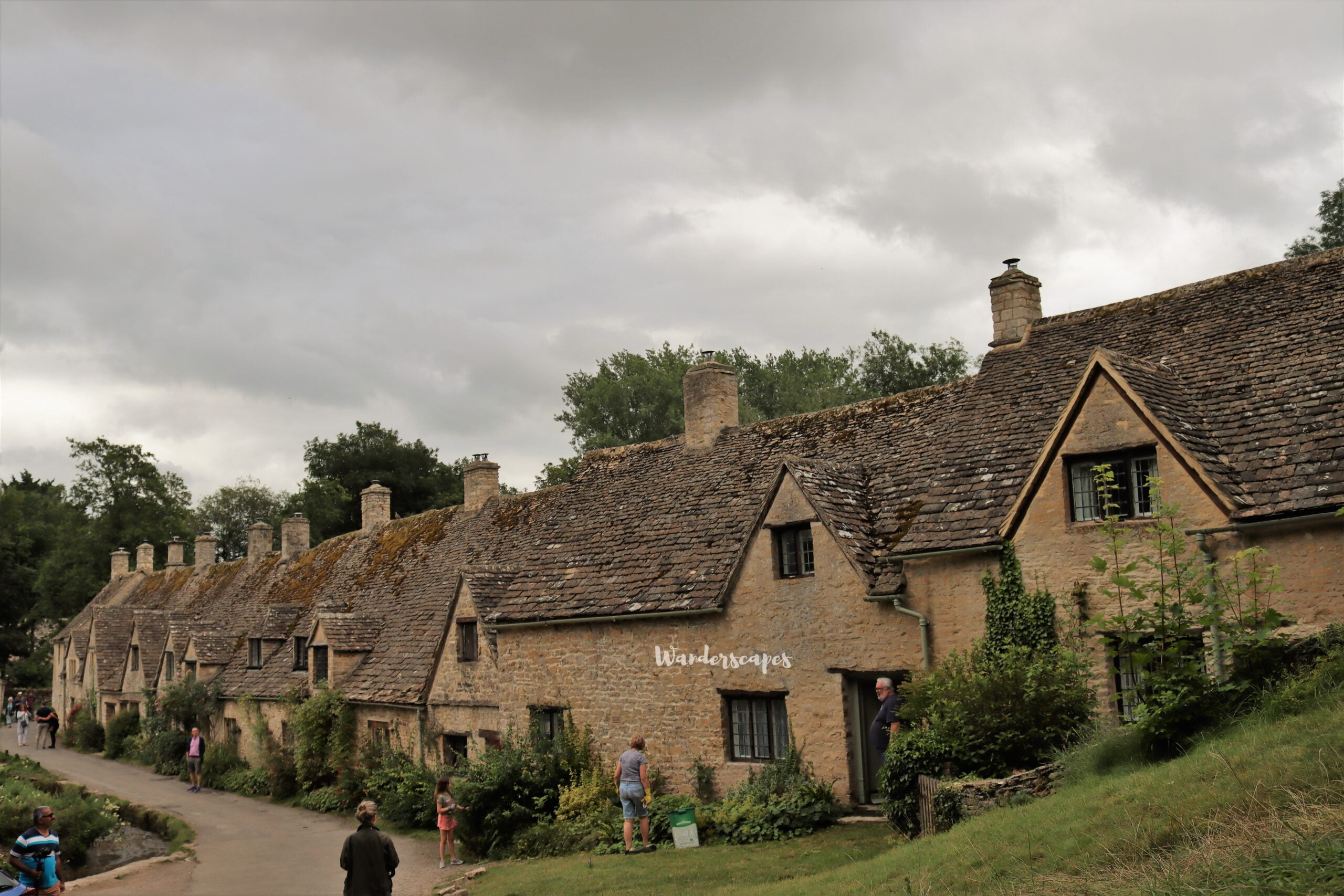 A winter's day in Bibury, Cotswolds