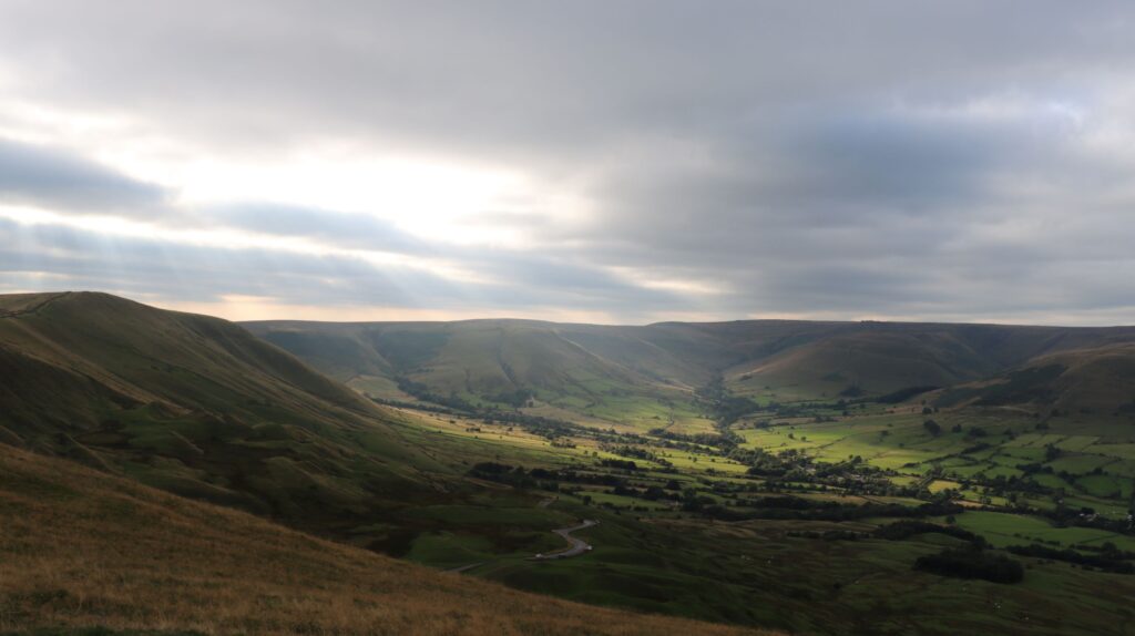 Hiking to Mam Tor