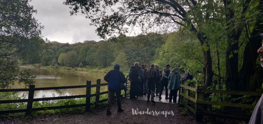 A group of people walking