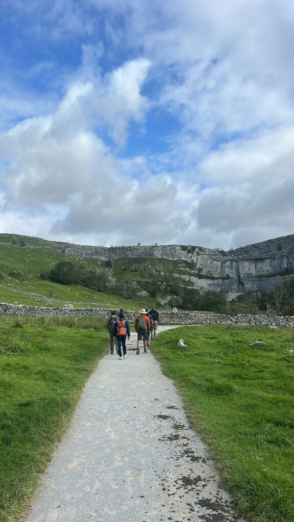 Men walking